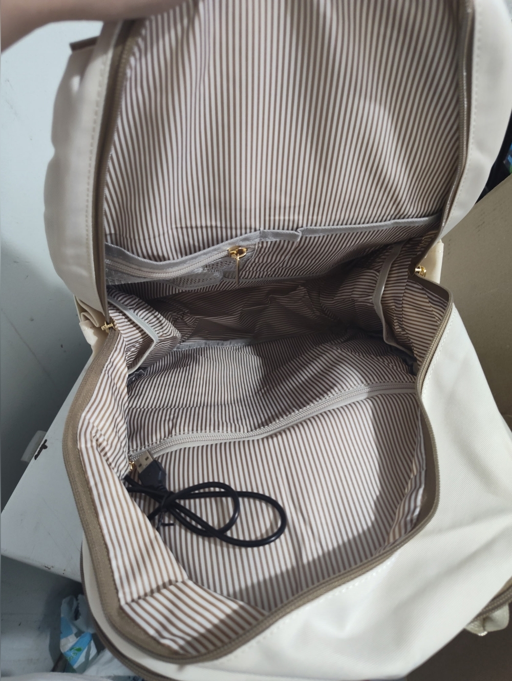 LOVEVOOK Laptop Backpack for Women 15.6 Inch Laptop Bag - Picture 5 of 8